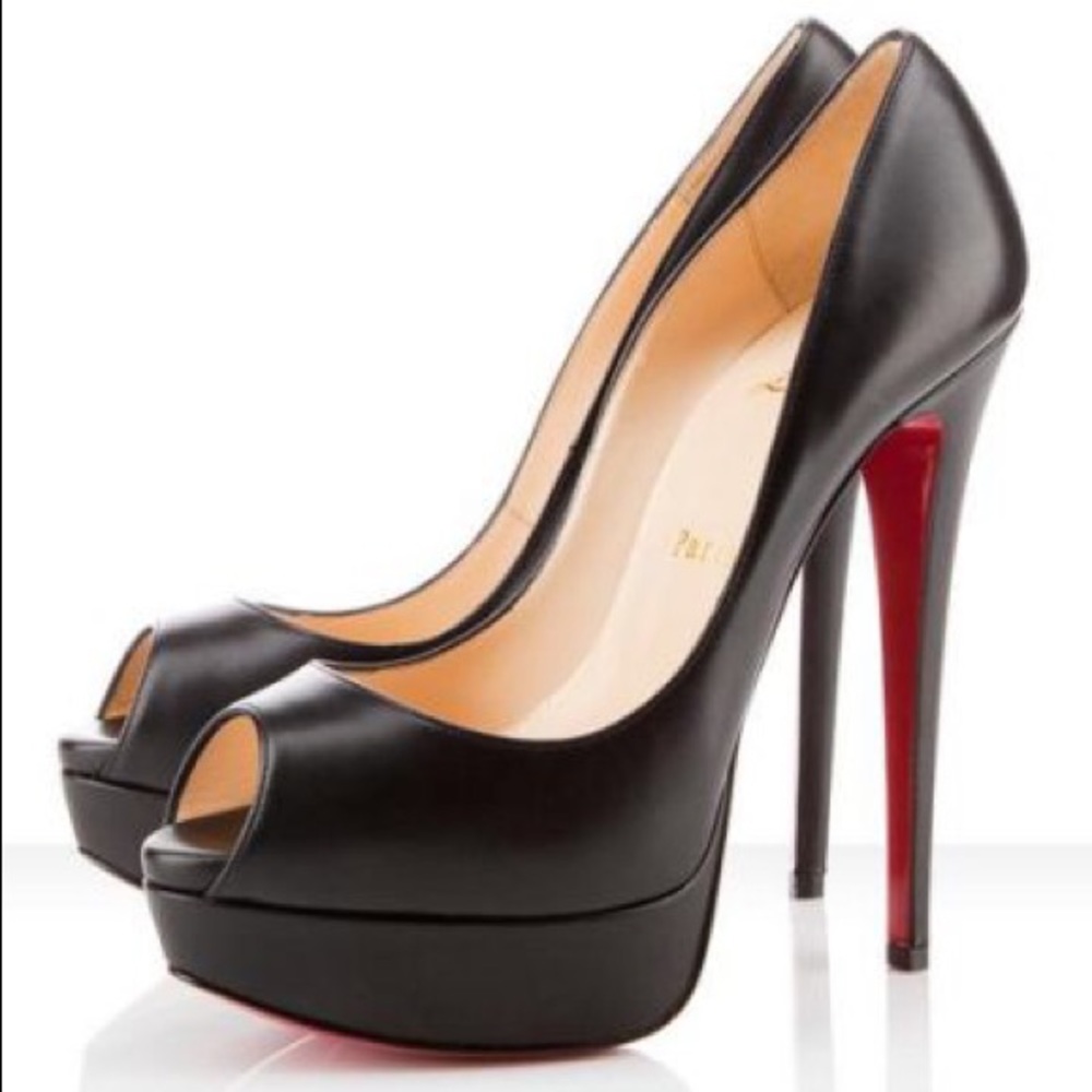 Christian Louboutin lady peep
